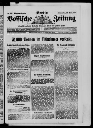 Vossische Zeitung vom 29.03.1917