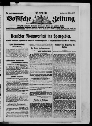 Vossische Zeitung vom 30.03.1917