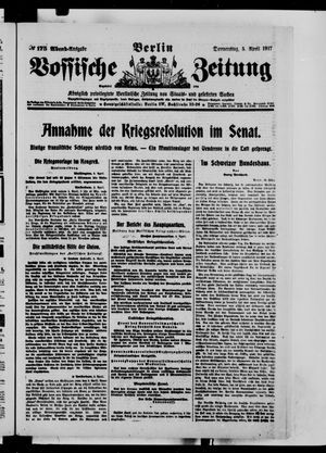 Vossische Zeitung on Apr 5, 1917