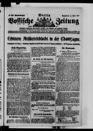Vossische Zeitung vom 14.04.1917