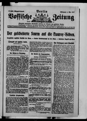 Vossische Zeitung vom 02.05.1917