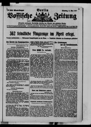 Vossische Zeitung vom 08.05.1917