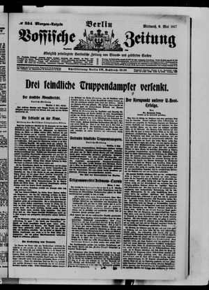Vossische Zeitung vom 09.05.1917