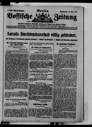 Vossische Zeitung vom 10.05.1917