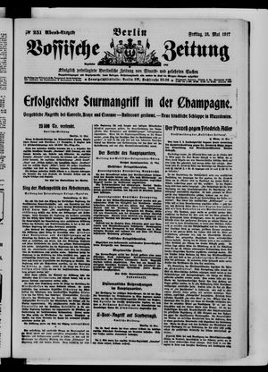 Vossische Zeitung vom 18.05.1917