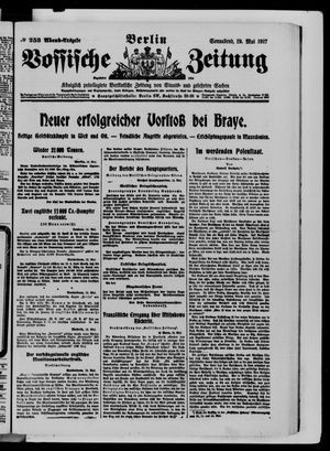 Vossische Zeitung vom 19.05.1917