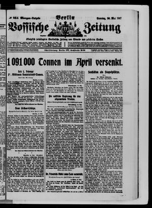 Vossische Zeitung vom 20.05.1917