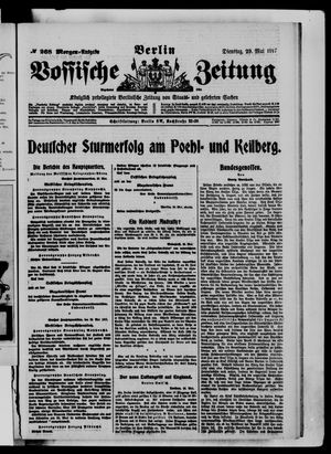 Vossische Zeitung vom 29.05.1917