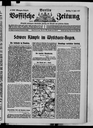 Vossische Zeitung on Jun 8, 1917