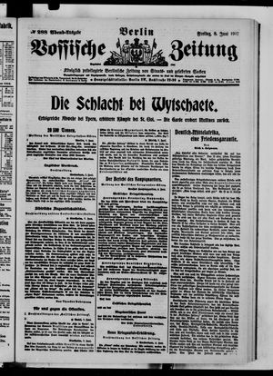 Vossische Zeitung vom 08.06.1917