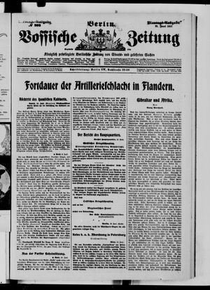 Vossische Zeitung vom 11.06.1917