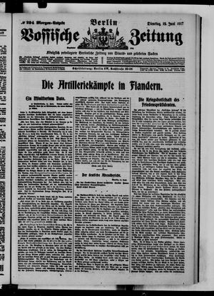 Vossische Zeitung on Jun 12, 1917