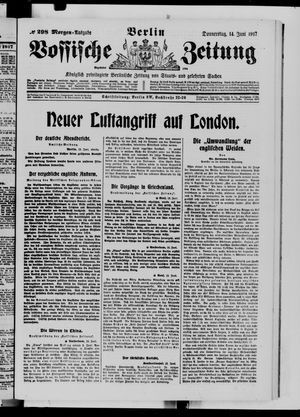 Vossische Zeitung vom 14.06.1917