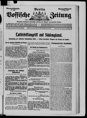 Vossische Zeitung vom 18.06.1917