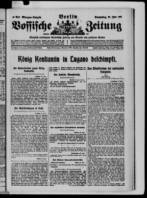 Vossische Zeitung vom 21.06.1917