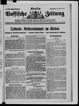 Vossische Zeitung vom 28.06.1917