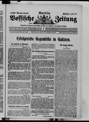Vossische Zeitung vom 04.07.1917