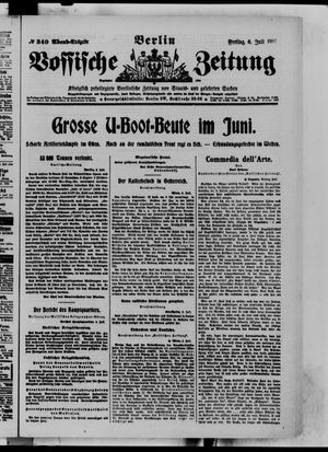 Vossische Zeitung vom 06.07.1917