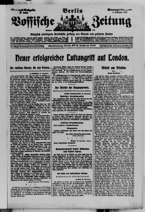 Vossische Zeitung vom 01.10.1917