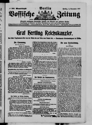 Vossische Zeitung vom 02.11.1917