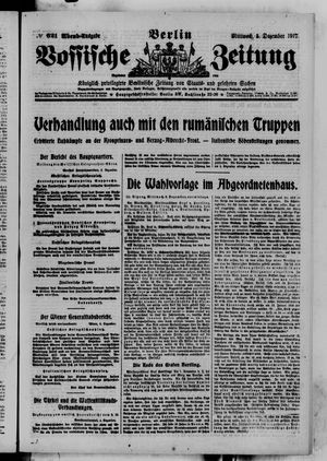 Vossische Zeitung vom 05.12.1917