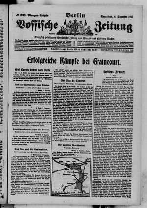 Vossische Zeitung vom 08.12.1917