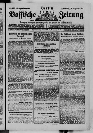 Vossische Zeitung vom 13.12.1917