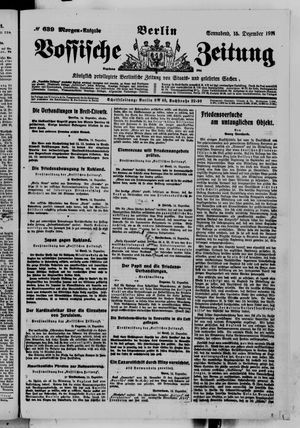 Vossische Zeitung vom 15.12.1917