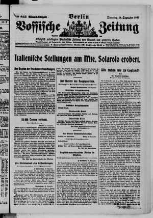 Vossische Zeitung vom 18.12.1917