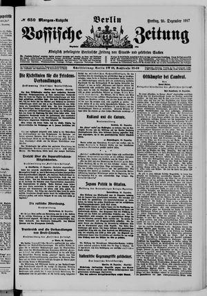 Vossische Zeitung vom 21.12.1917