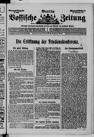 Vossische Zeitung vom 24.12.1917