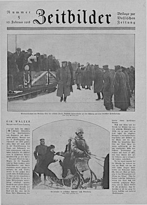 Vossische Zeitung vom 10.02.1918