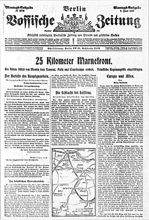 Vossische Zeitung vom 03.06.1918
