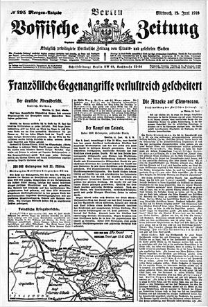 Vossische Zeitung vom 12.06.1918