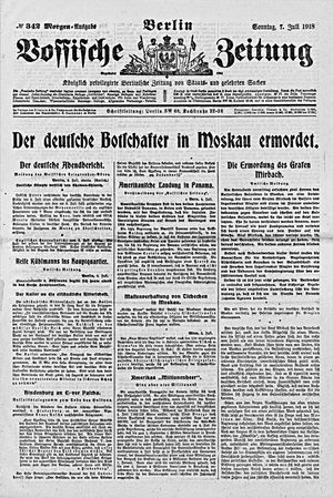 Vossische Zeitung vom 07.07.1918