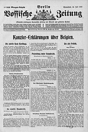 Vossische Zeitung vom 13.07.1918