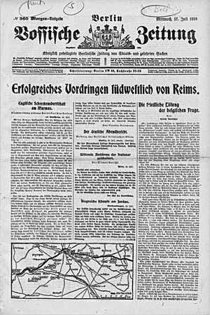 Vossische Zeitung vom 17.07.1918