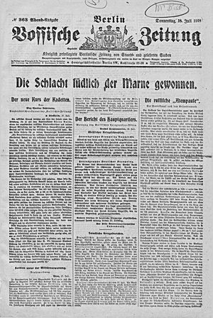 Vossische Zeitung vom 18.07.1918