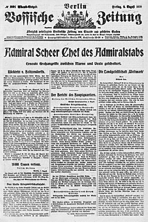 Vossische Zeitung vom 02.08.1918