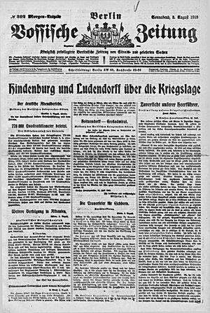 Vossische Zeitung vom 03.08.1918
