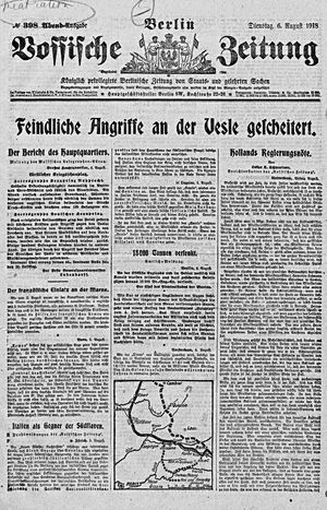 Vossische Zeitung vom 06.08.1918