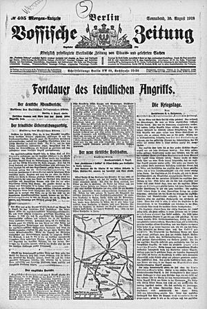 Vossische Zeitung vom 10.08.1918