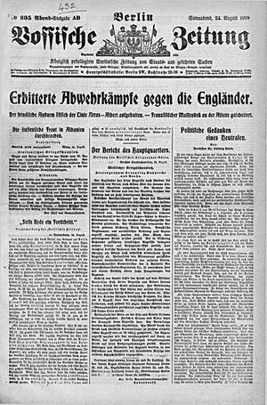Vossische Zeitung vom 24.08.1918