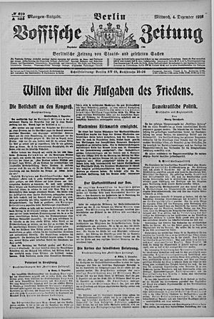Vossische Zeitung vom 04.12.1918