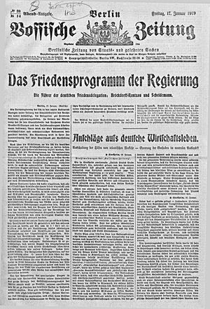 Vossische Zeitung vom 17.01.1919