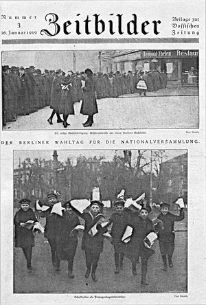 Vossische Zeitung on Jan 26, 1919