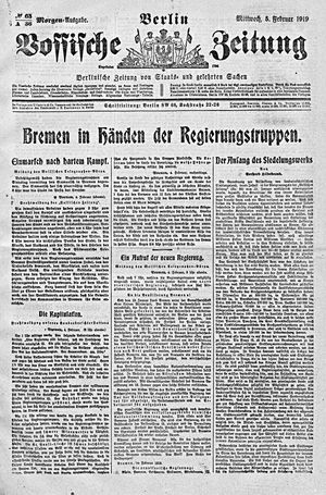 Vossische Zeitung vom 05.02.1919