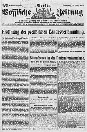 Vossische Zeitung vom 13.03.1919
