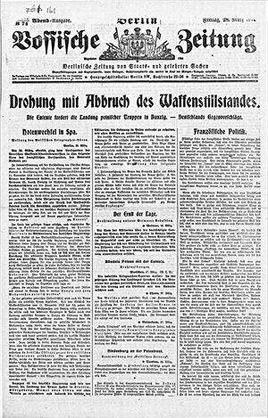 Vossische Zeitung vom 28.03.1919