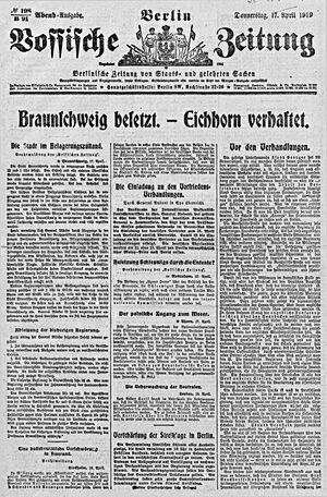 Vossische Zeitung vom 17.04.1919